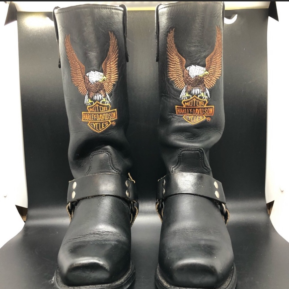 Vintage Harley Davidson Boots